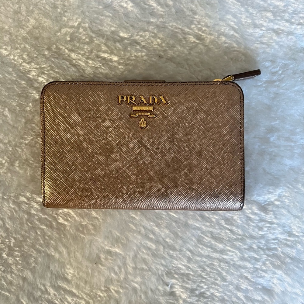 Authentic Prada Medium Compact Wallet - image 1